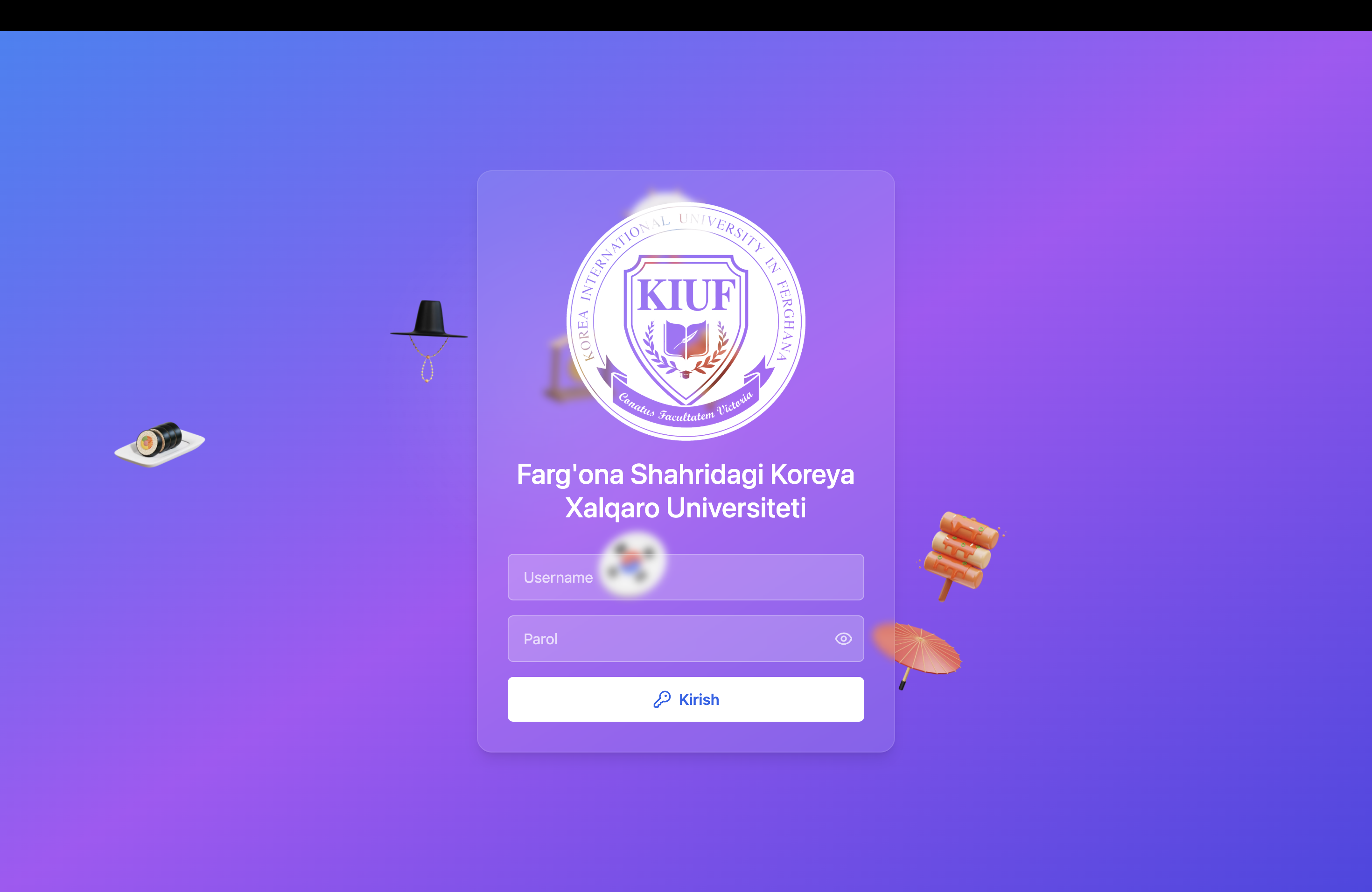 KIUF - Ta'lim platformasi